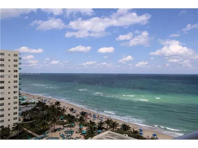 a view of a lake from a yard