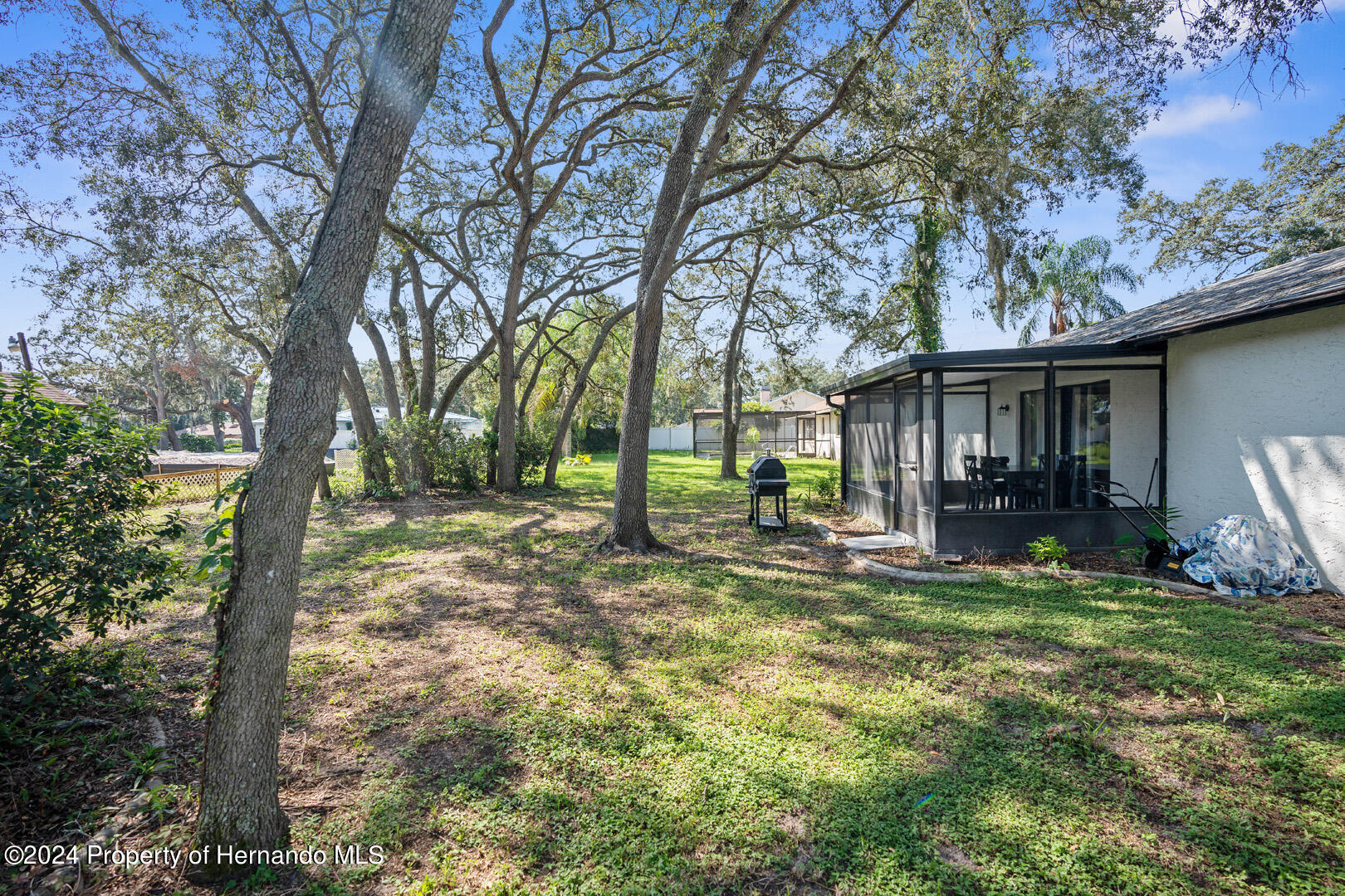 2004 Nobleton Avenue Spring Hill, FL 34608 - Photo 29 of 38 a view of a house with backyard and sitting area