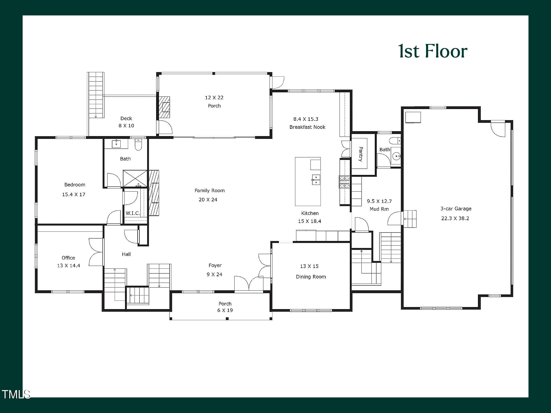 1048 Montvale Ridge Drive Cary, NC 27519 - Photo 57 of 59 1048 Montvale - 1st floor