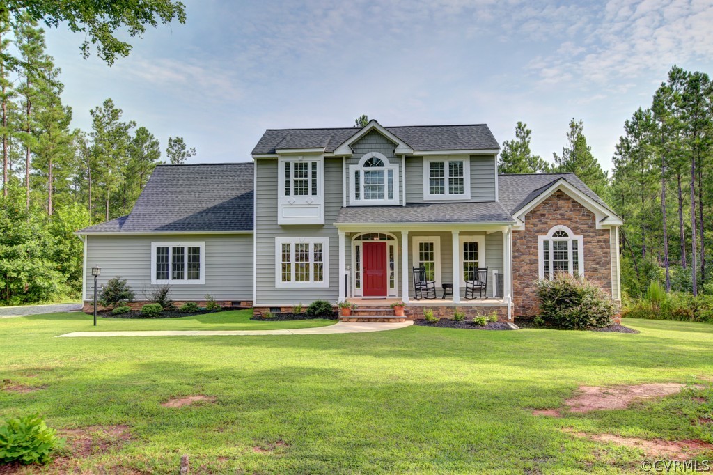 1840 Lower Mill Road Powhatan, VA 23139 - Photo 1 of 24 Wonderful home with Stone accents, foundation, con