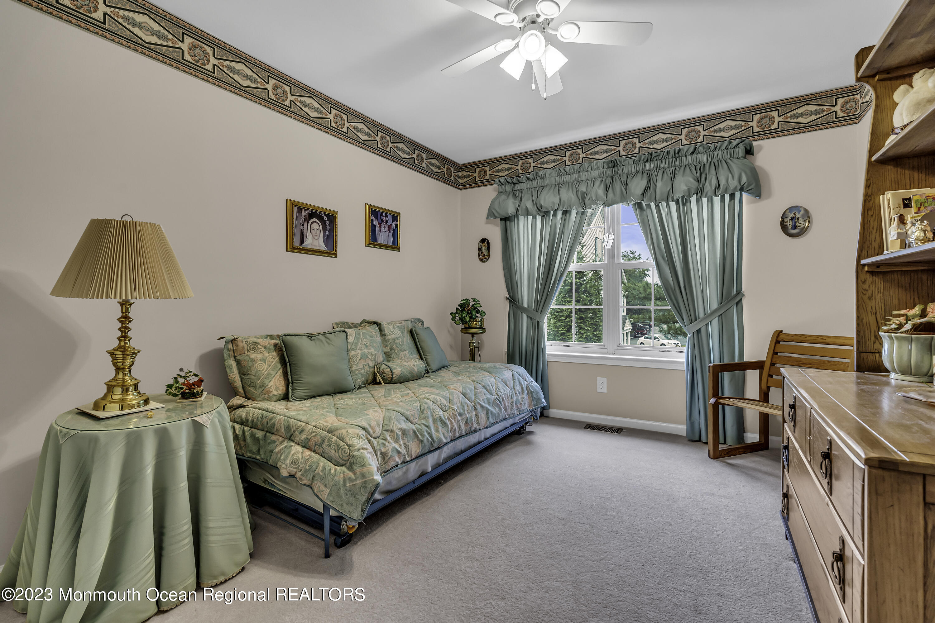 8 Alpine Road, Unit 197 Holmdel, NJ 07733 - Photo 15 of 18 a living room with furniture and a flat screen tv