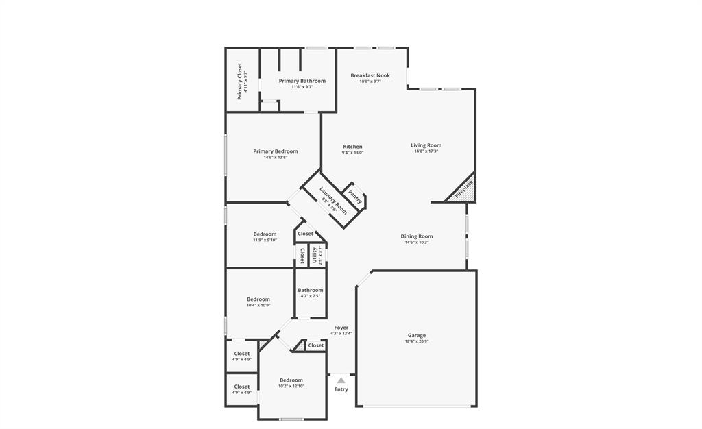 1019 Chelsea Lane Forney, TX 75126 - Photo 16 of 16 a picture of a wall with a white wall