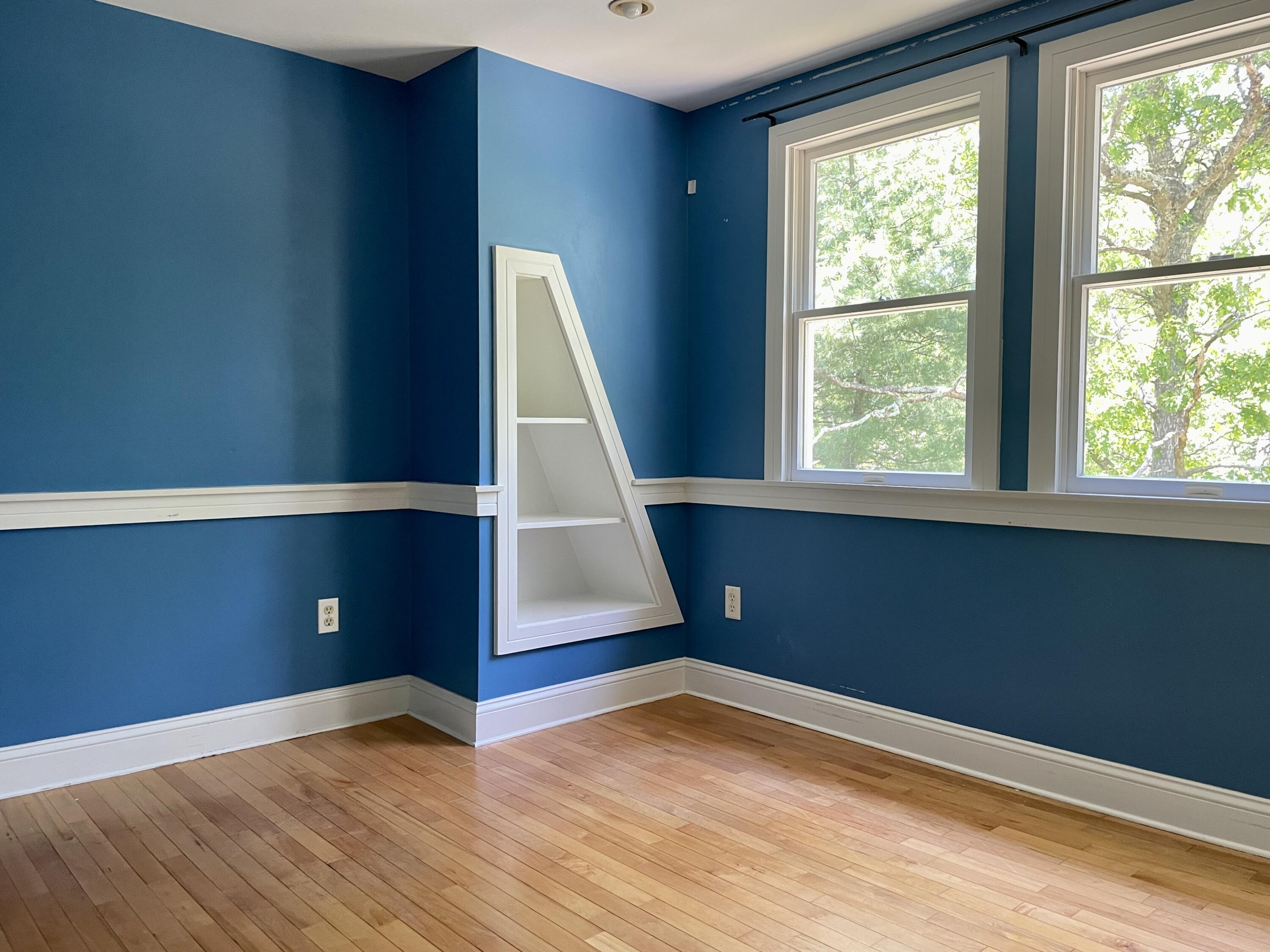 42 Forest Drive Mashpee, MA 02649 - Photo 27 of 55 a view of empty room with wooden floor and fan