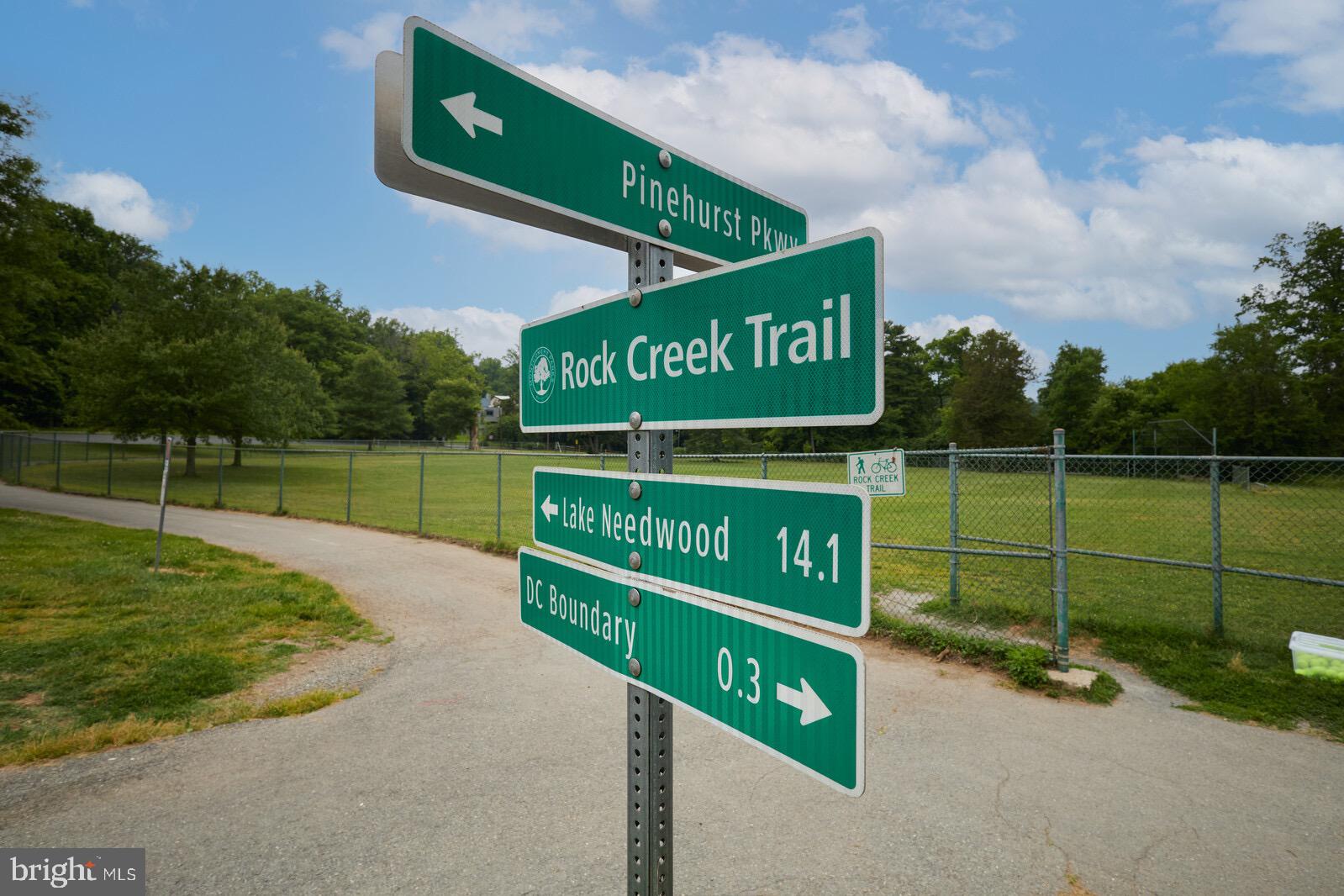 2215 Washington Avenue, Unit 103 Silver Spring, MD 20910 - Photo 24 of 26 a view of a park with welcome board
