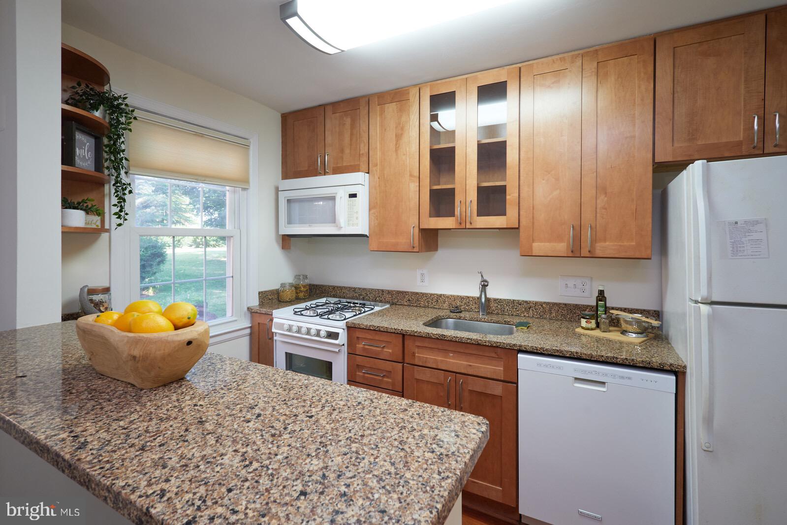 2215 Washington Avenue, Unit 103 Silver Spring, MD 20910 - Photo 8 of 26 a kitchen with stainless steel appliances granite countertop a stove a sink and a refrigerator