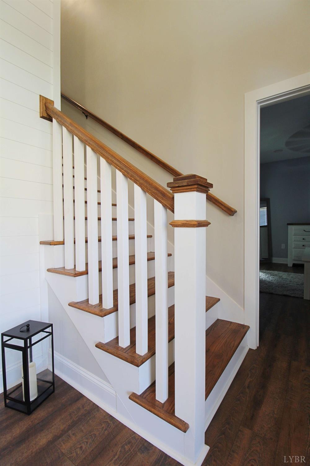 45 Langdon Road Evington, VA 24550 - Photo 33 of 74 a view of entryway with wooden floor and stairs