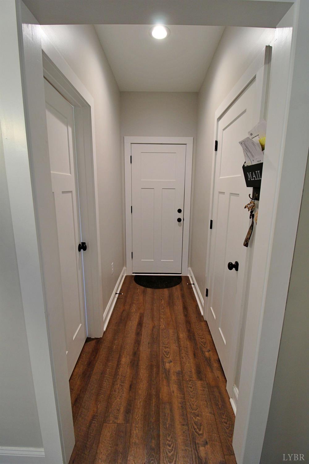 45 Langdon Road Evington, VA 24550 - Photo 45 of 74 a view of a room with wooden floor and staircase