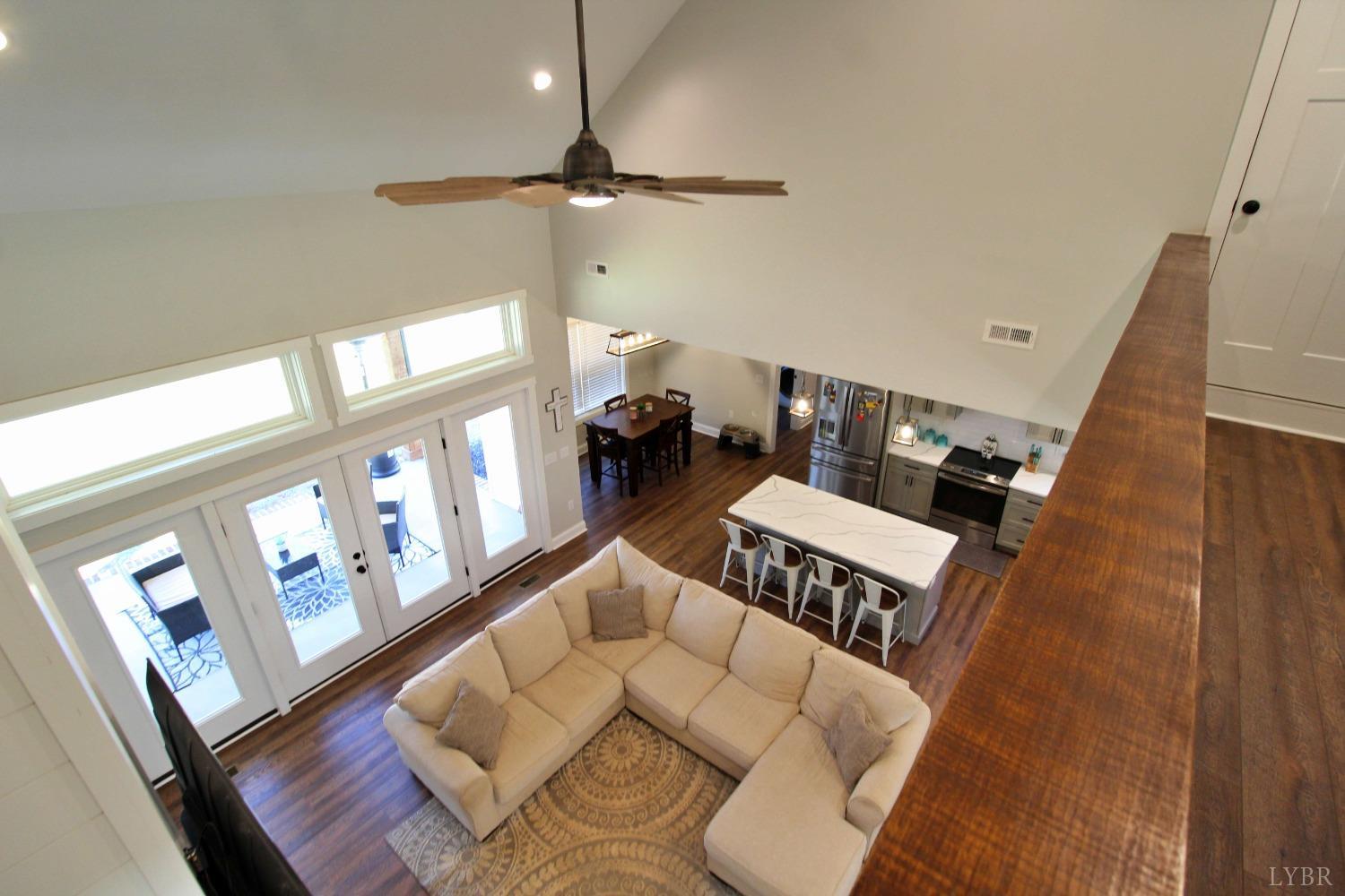45 Langdon Road Evington, VA 24550 - Photo 53 of 74 a living room with furniture and a wooden floor