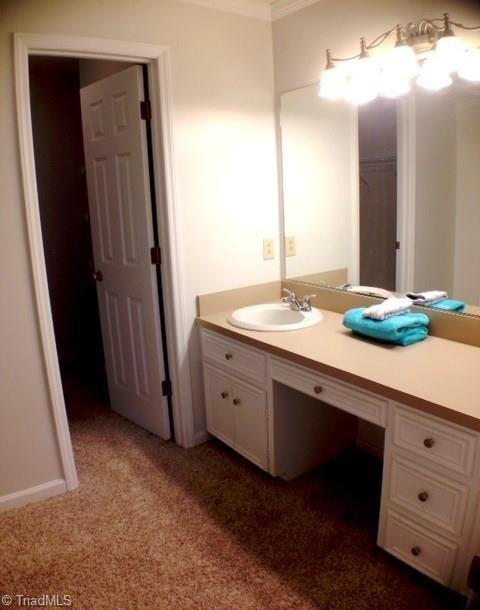 3419 Polo Road, Unit 4 Winston-Salem, NC 27106 - Photo 13 of 17 Upper level bath