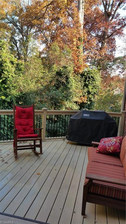 3419 Polo Road, Unit 4 Winston-Salem, NC 27106 - Photo 17 of 17 Deck was expanded, lots of space
