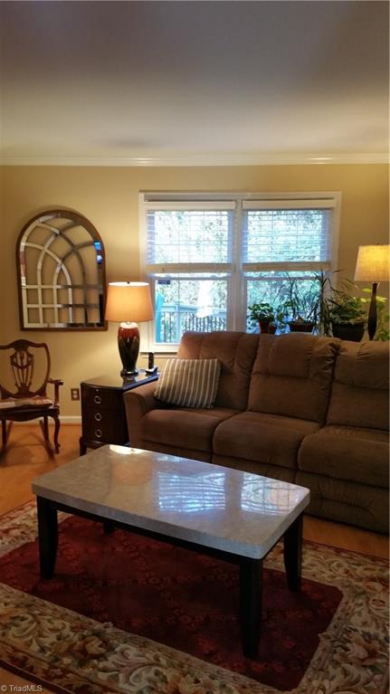 3419 Polo Road, Unit 4 Winston-Salem, NC 27106 - Photo 3 of 17 Living Room, view from the foyer