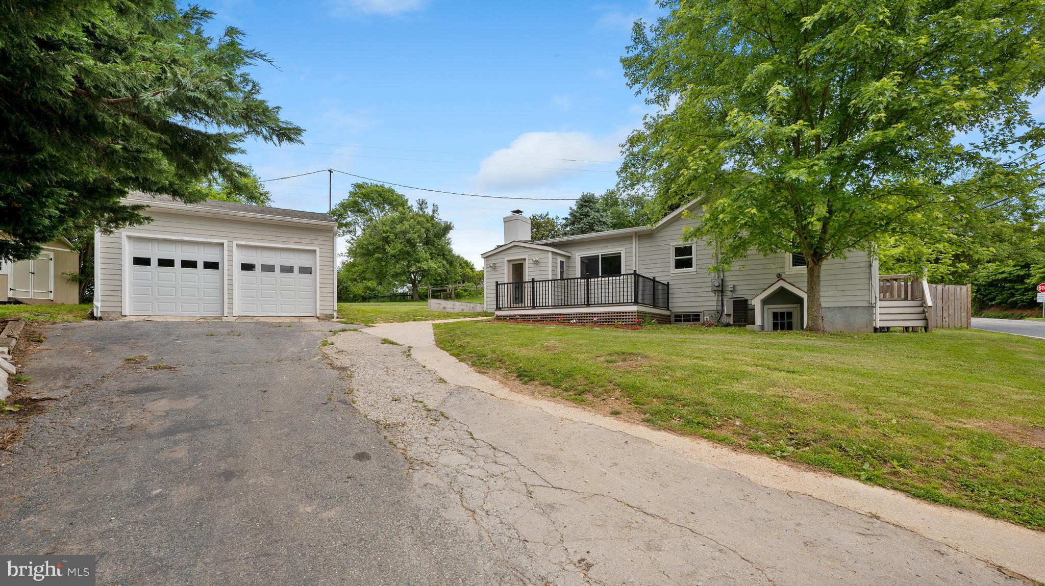 15705 Barnesville Road Boyds, MD 20841 - Photo 36 of 49 a view of house with outdoor space and garden