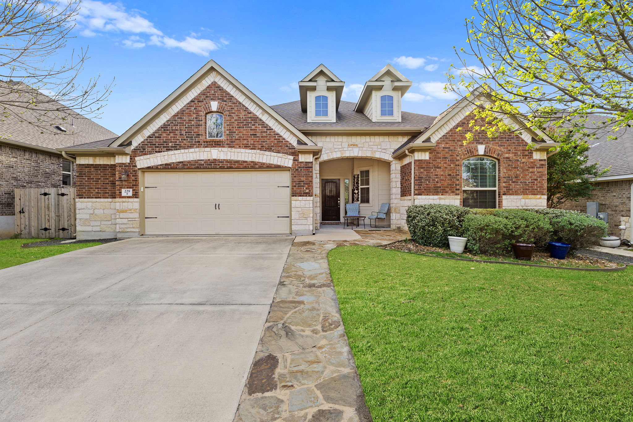 229 Sangiovese Leander, TX 78641 - Photo 1 of 37 This home has a very welcoming entrance.