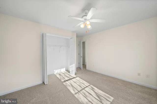 a view of hallway with stairs