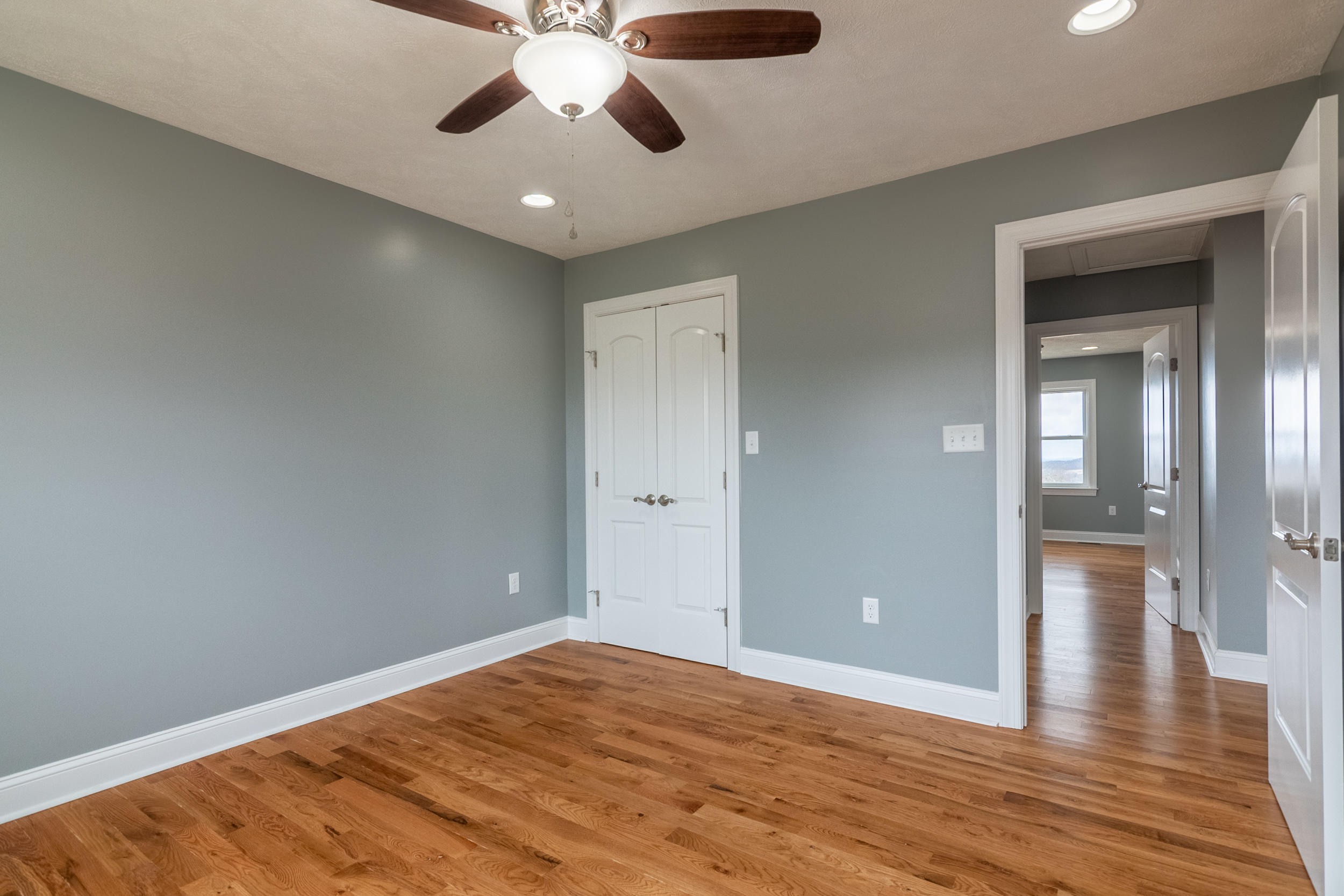 3338 Black Ridge Road Southwest Floyd, VA 24091 - Photo 22 of 38 wooden floor in an empty room with a window