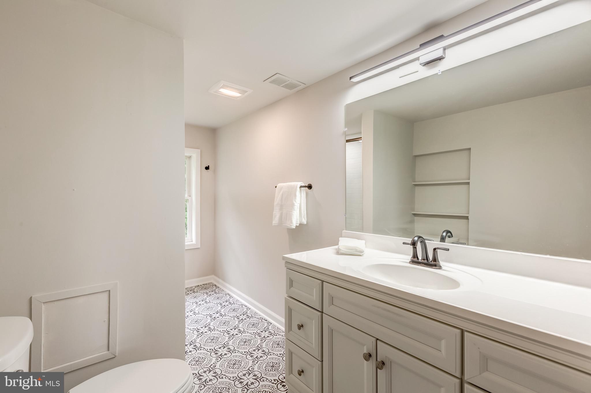 24436 Lenah Road Aldie, VA 20105 - Photo 32 of 39 a bathroom with a sink a toilet and shower