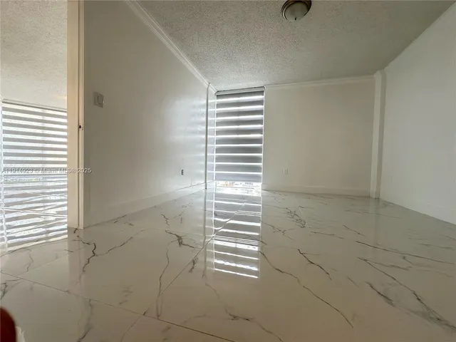 a room with a large window