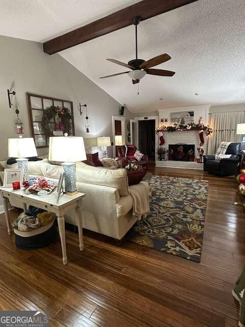 2008 Rutland Road, Unit 10 Tifton, GA 31793 - Photo 15 of 32 a living room with furniture and a fireplace