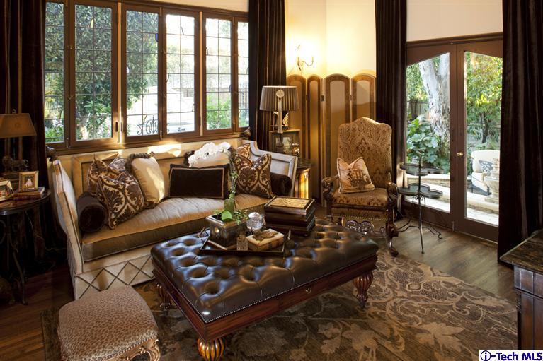 Undisclosed Address San Marino, CA 91108 - Photo 21 of 58 a living room with furniture and large windows