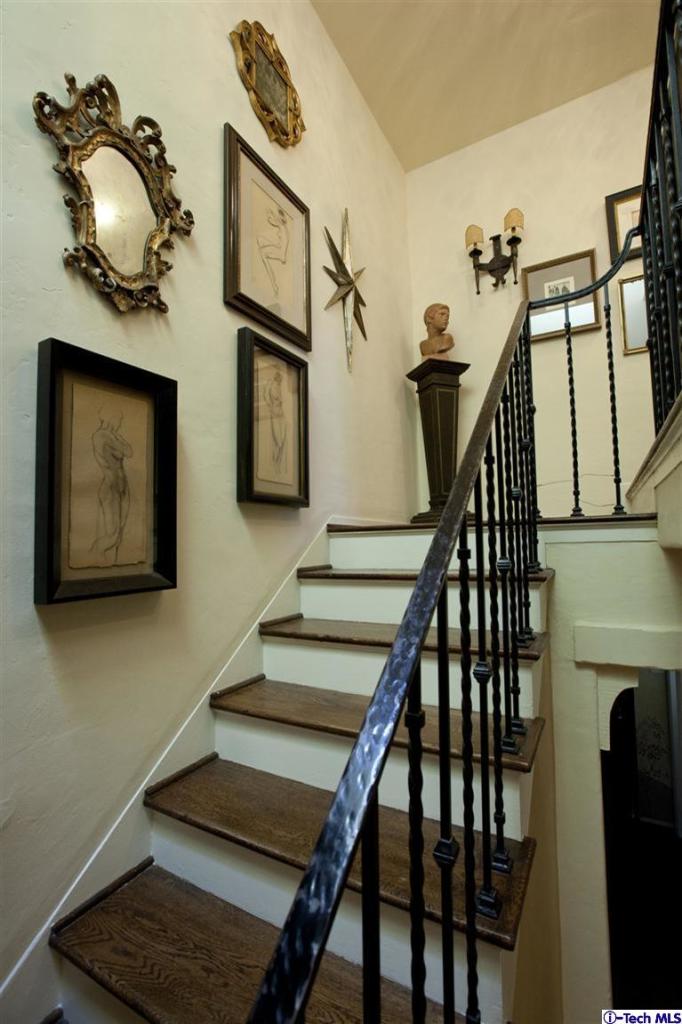 Undisclosed Address San Marino, CA 91108 - Photo 37 of 58 a view of entryway and hall with wooden floor