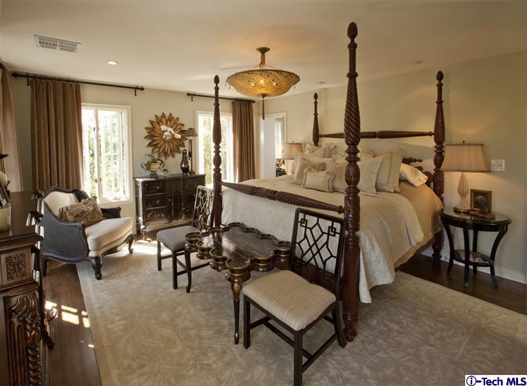 Undisclosed Address San Marino, CA 91108 - Photo 50 of 58 a bedroom with furniture and a large window