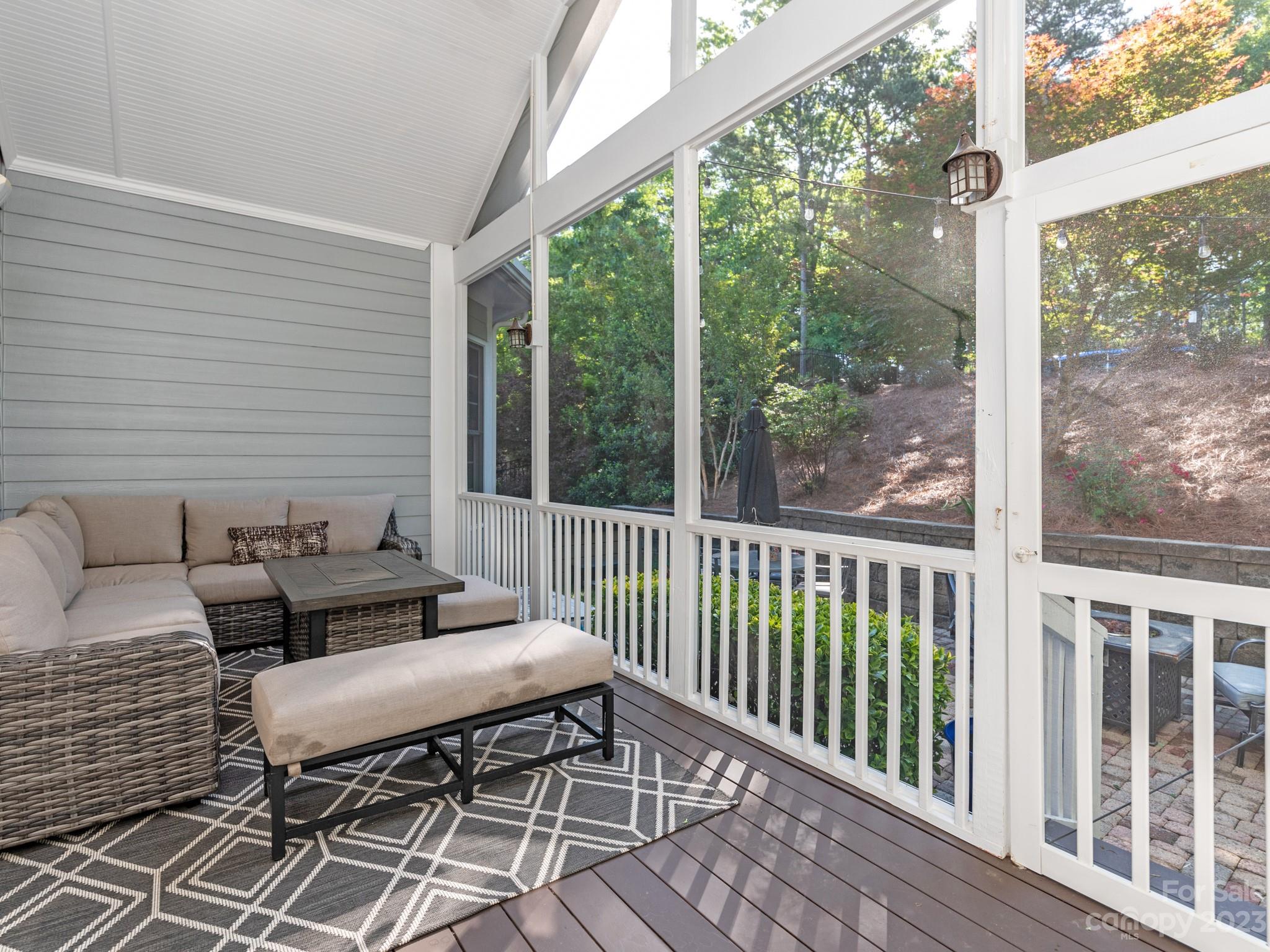 911 Stratford Run Drive Fort Mill, SC 29708 - Photo 12 of 45 a outdoor living space with patio furniture and wooden floor