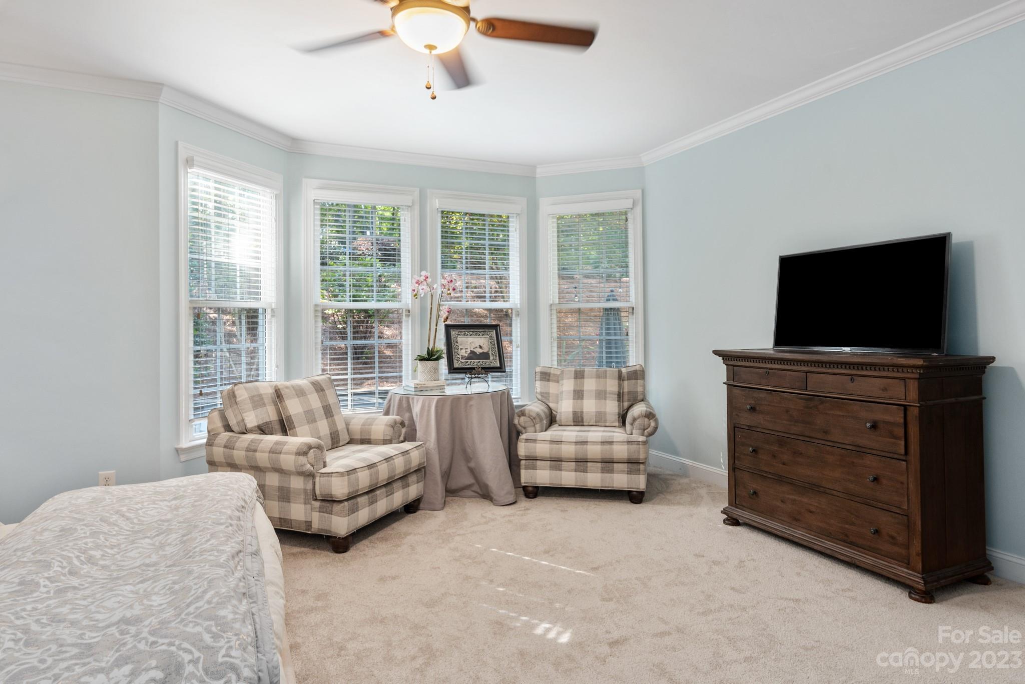 911 Stratford Run Drive Fort Mill, SC 29708 - Photo 33 of 45 a living room with furniture and a flat screen tv