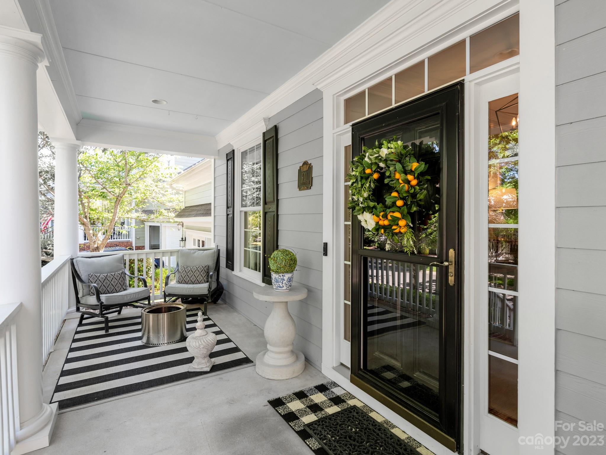 911 Stratford Run Drive Fort Mill, SC 29708 - Photo 5 of 45 a balcony with furniture and floor to ceiling window