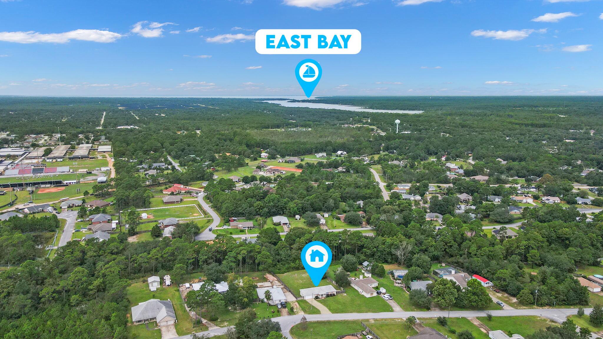 2519 Lincoln Road Navarre, FL 32566 - Photo 37 of 37 Aerial View