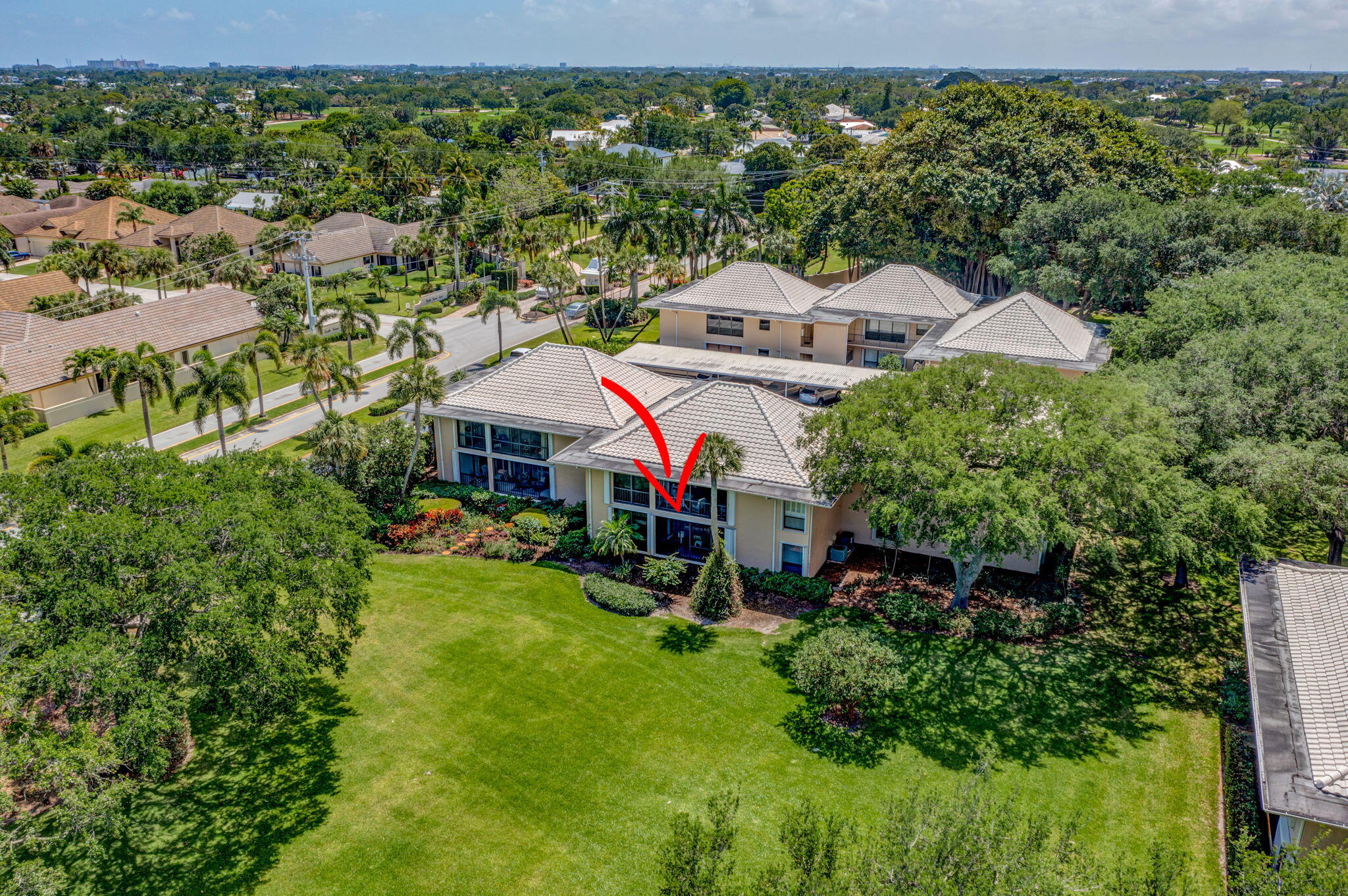 11 Concourse Drive, Unit B Jupiter, FL 33469 - Photo 30 of 42 Aerial