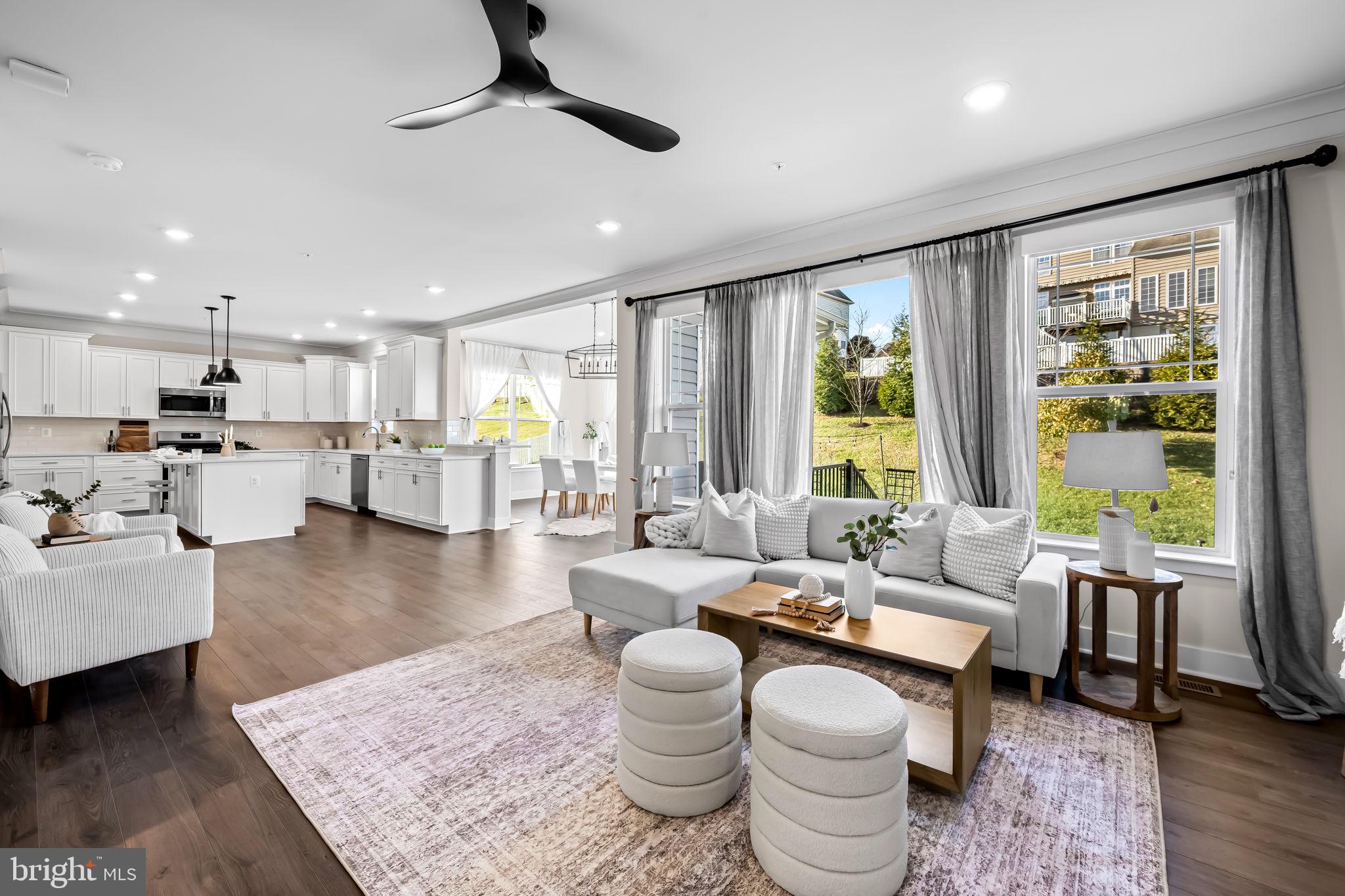 3704 Kahl Farm Road Perry Hall, MD 21128 - Photo 5 of 52 a living room with furniture and a large window