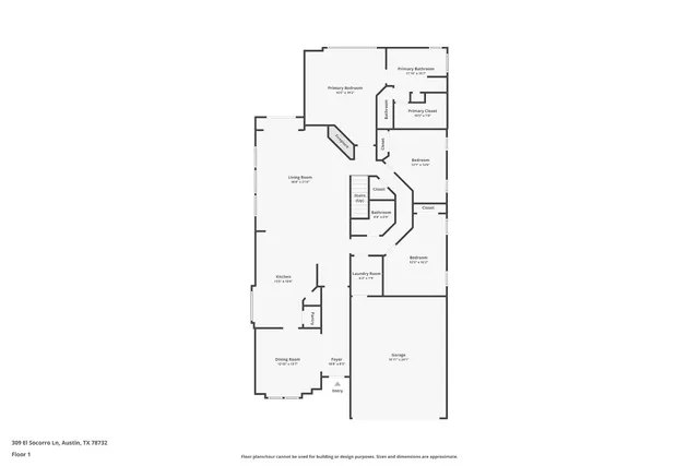 $649,137 | 309 El Socorro Lane, Austin, TX 78732