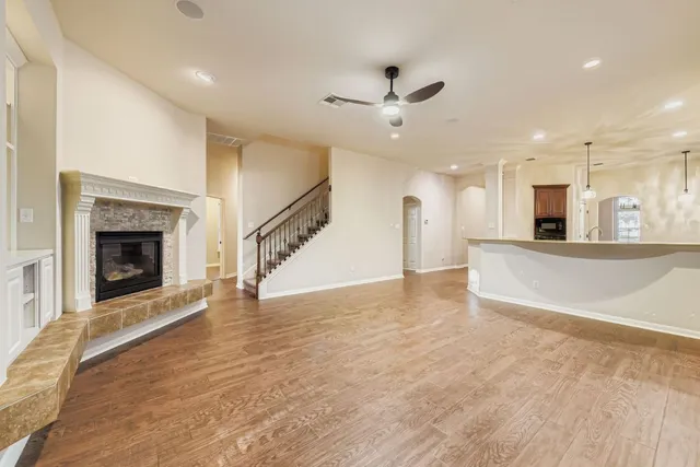 a kitchen with stainless steel appliances granite countertop a stove and a sink