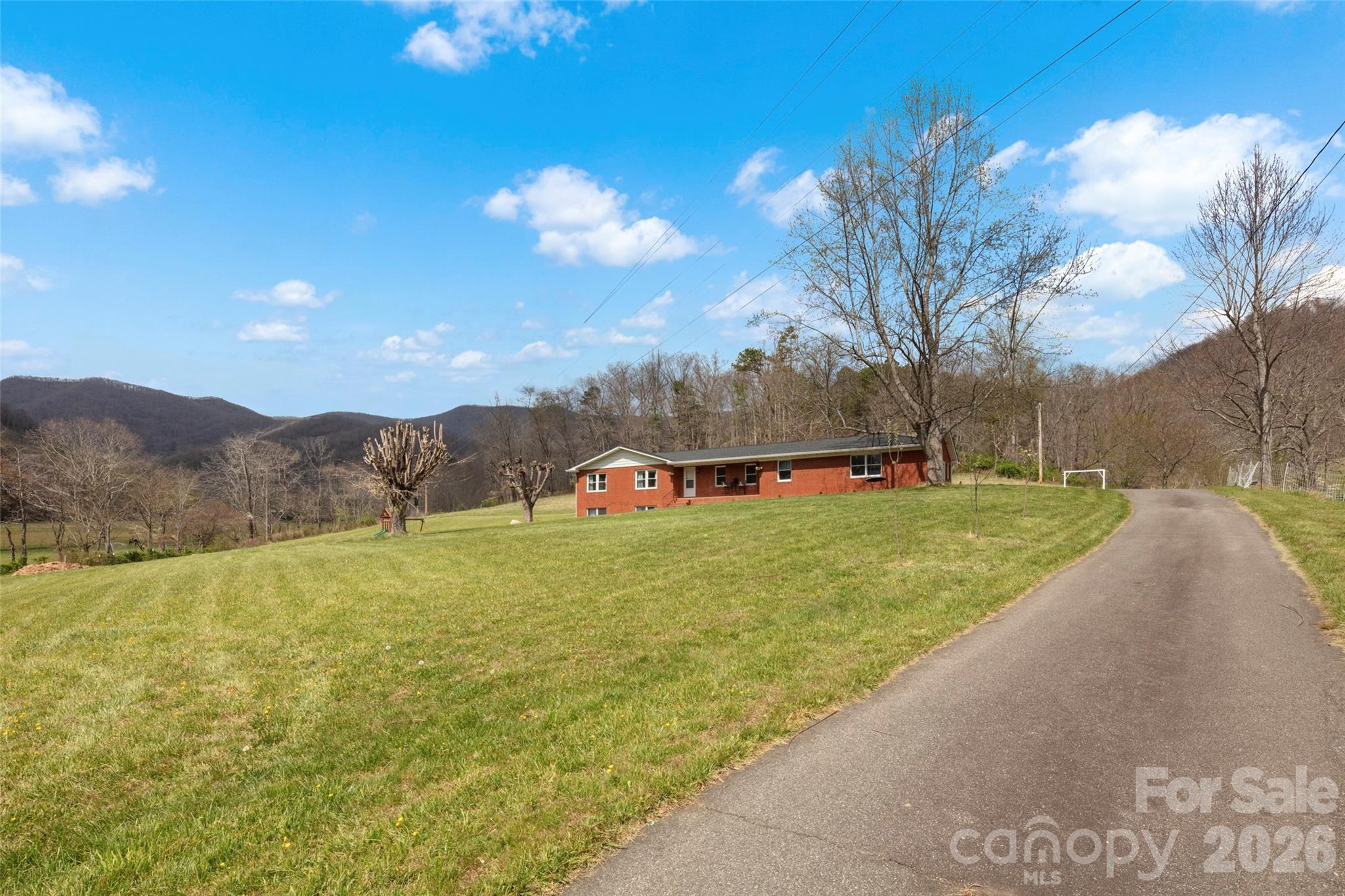 17 Boyd Cove Road Leicester, NC 28748 - Photo 38 of 40 a green field with lots of trees in the background