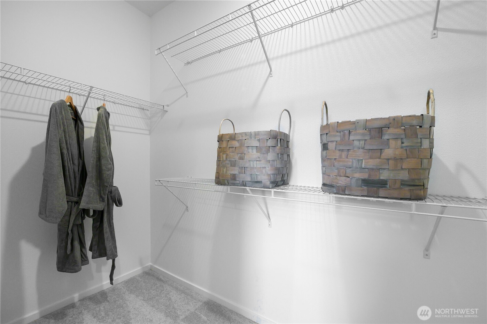 92 Moonshadow Lane Sequim, WA 98382 - Photo 18 of 27 a view of walk in closet with clothes and shoes