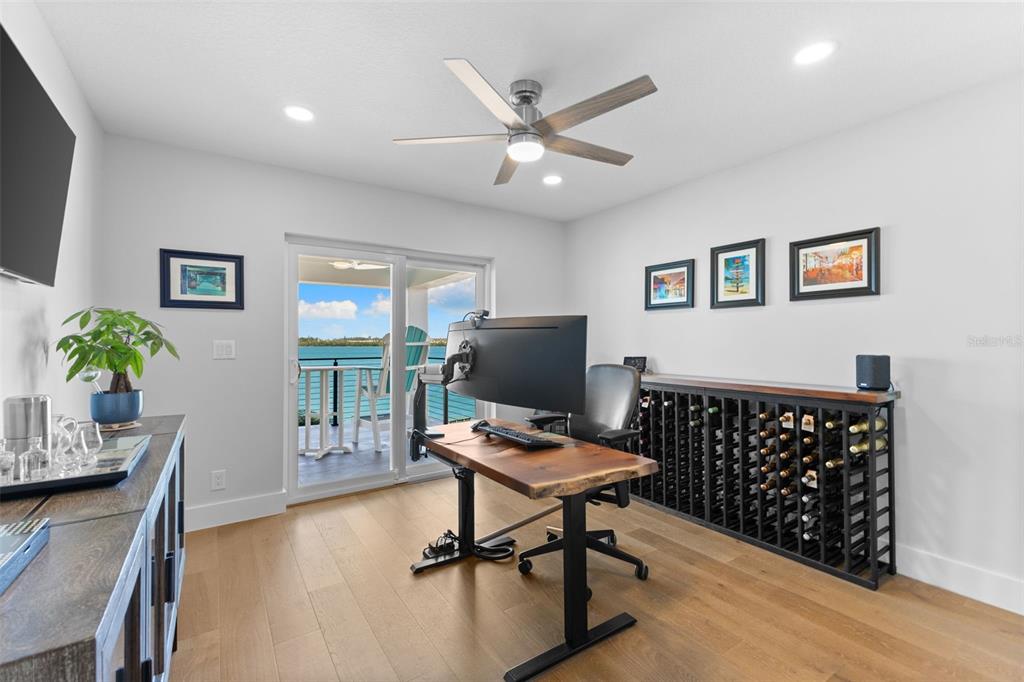 850 Bay Point Drive Madeira Beach, FL 33708 - Photo 27 of 59 a workspace with wooden floor