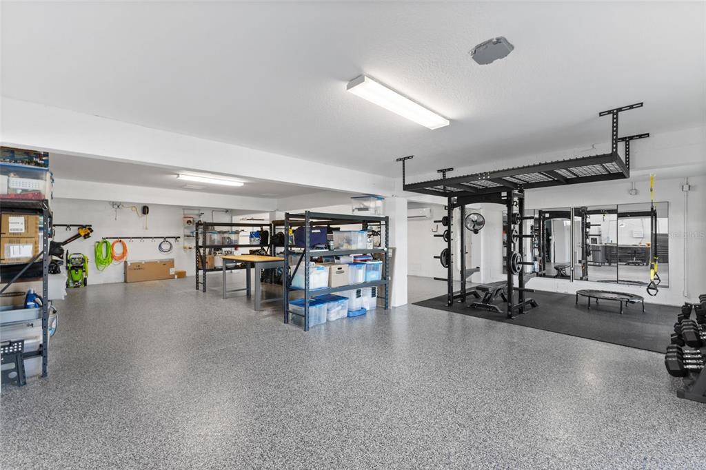 850 Bay Point Drive Madeira Beach, FL 33708 - Photo 45 of 59 a view of a garage with furniture
