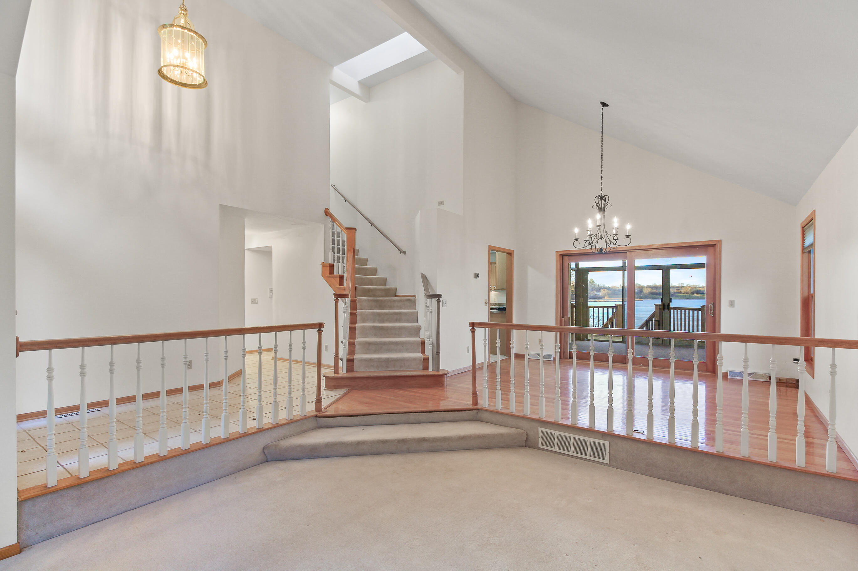 N7045 Oakwood Road Richmond, WI 53190 - Photo 7 of 69 Living - Staircase - Dining