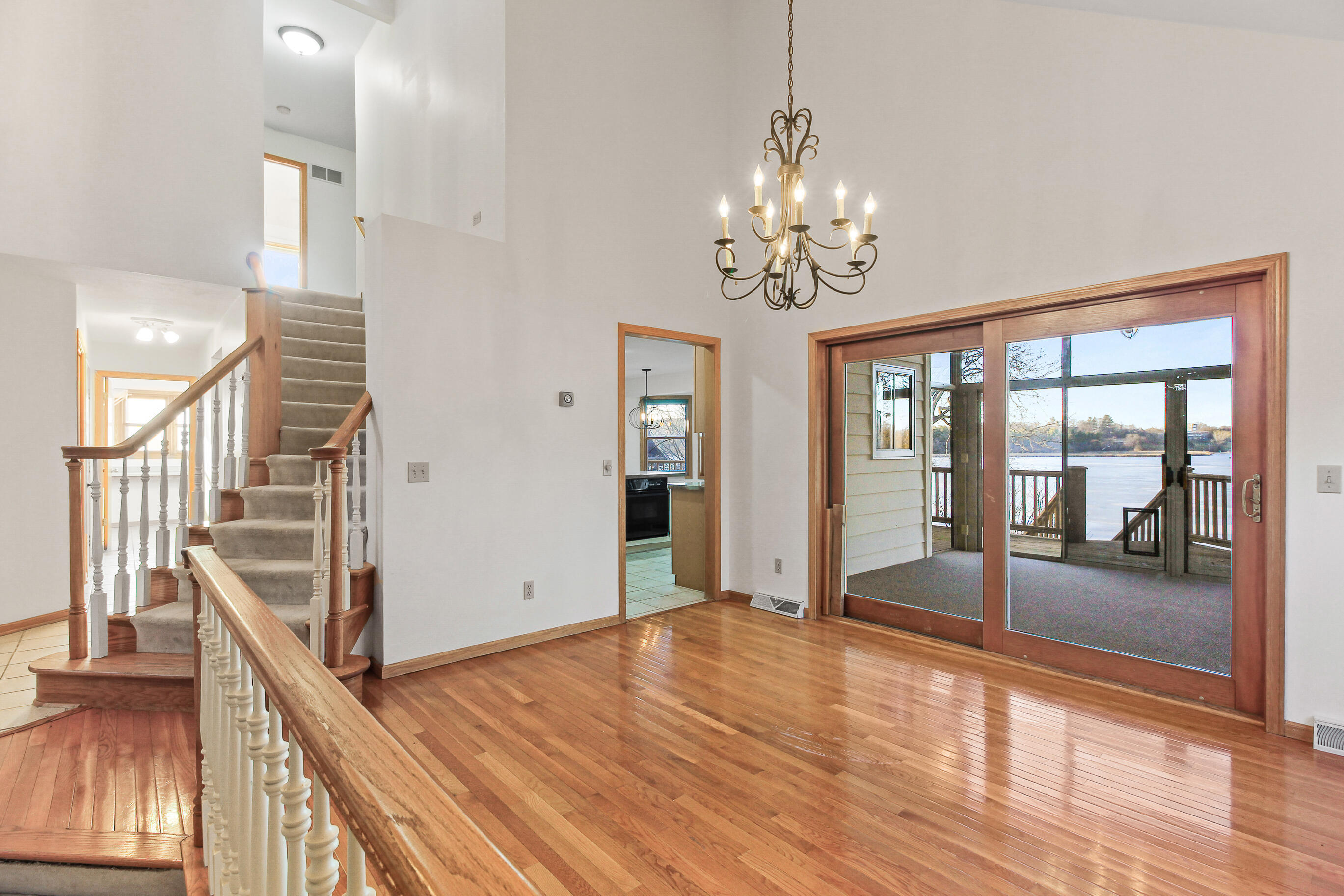 N7045 Oakwood Road Richmond, WI 53190 - Photo 12 of 69 Dining Opens to 3 Season Rm & Kitchen