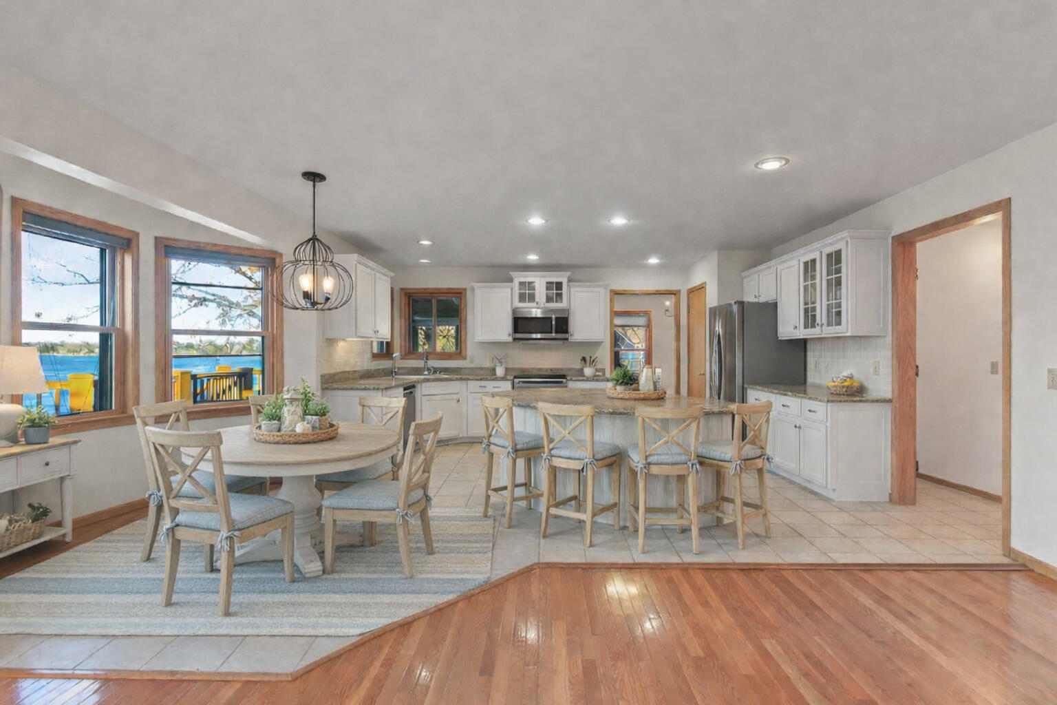 N7045 Oakwood Road Richmond, WI 53190 - Photo 20 of 69 Virtually Staged and Cabinets Painted White