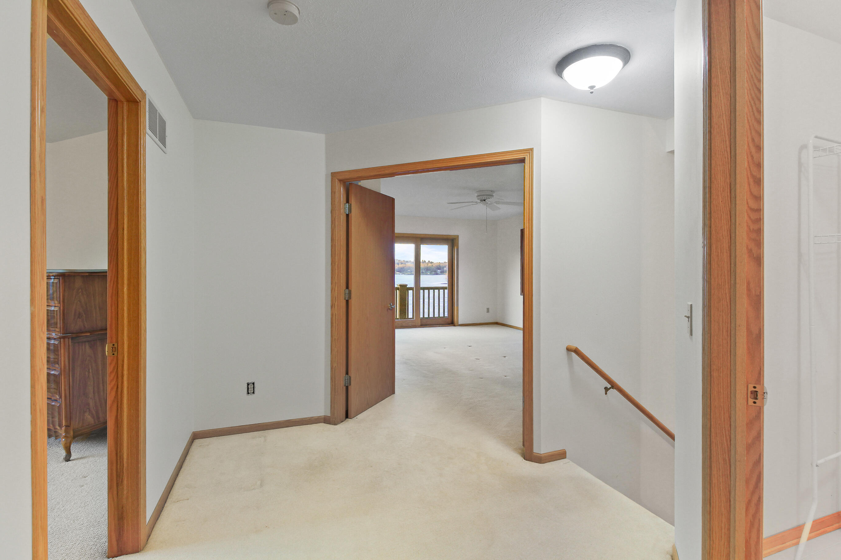 N7045 Oakwood Road Richmond, WI 53190 - Photo 31 of 69 3rd Bedroom, Primary & Staircase