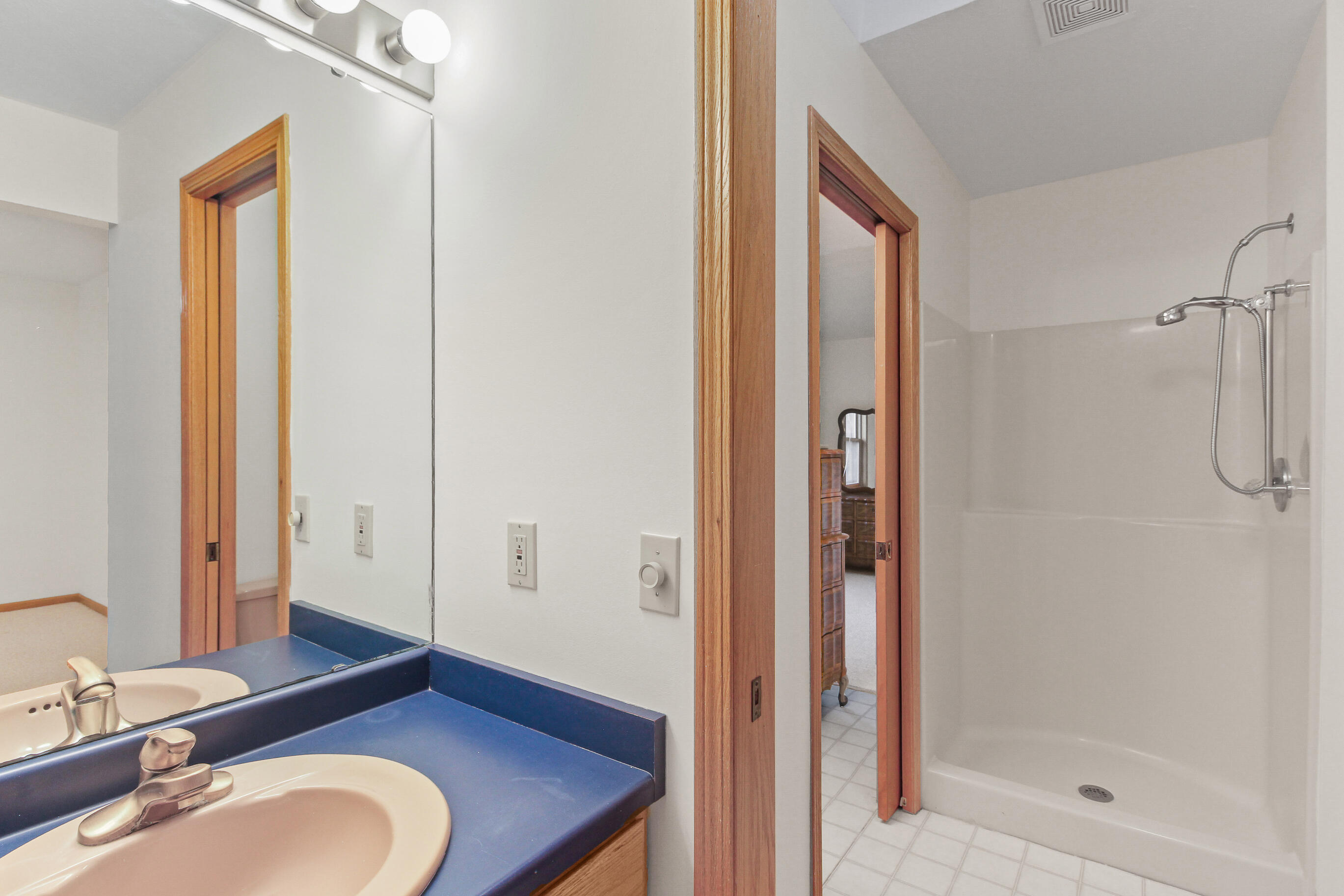 N7045 Oakwood Road Richmond, WI 53190 - Photo 48 of 69 Bedroom 3 Vanity & Shower