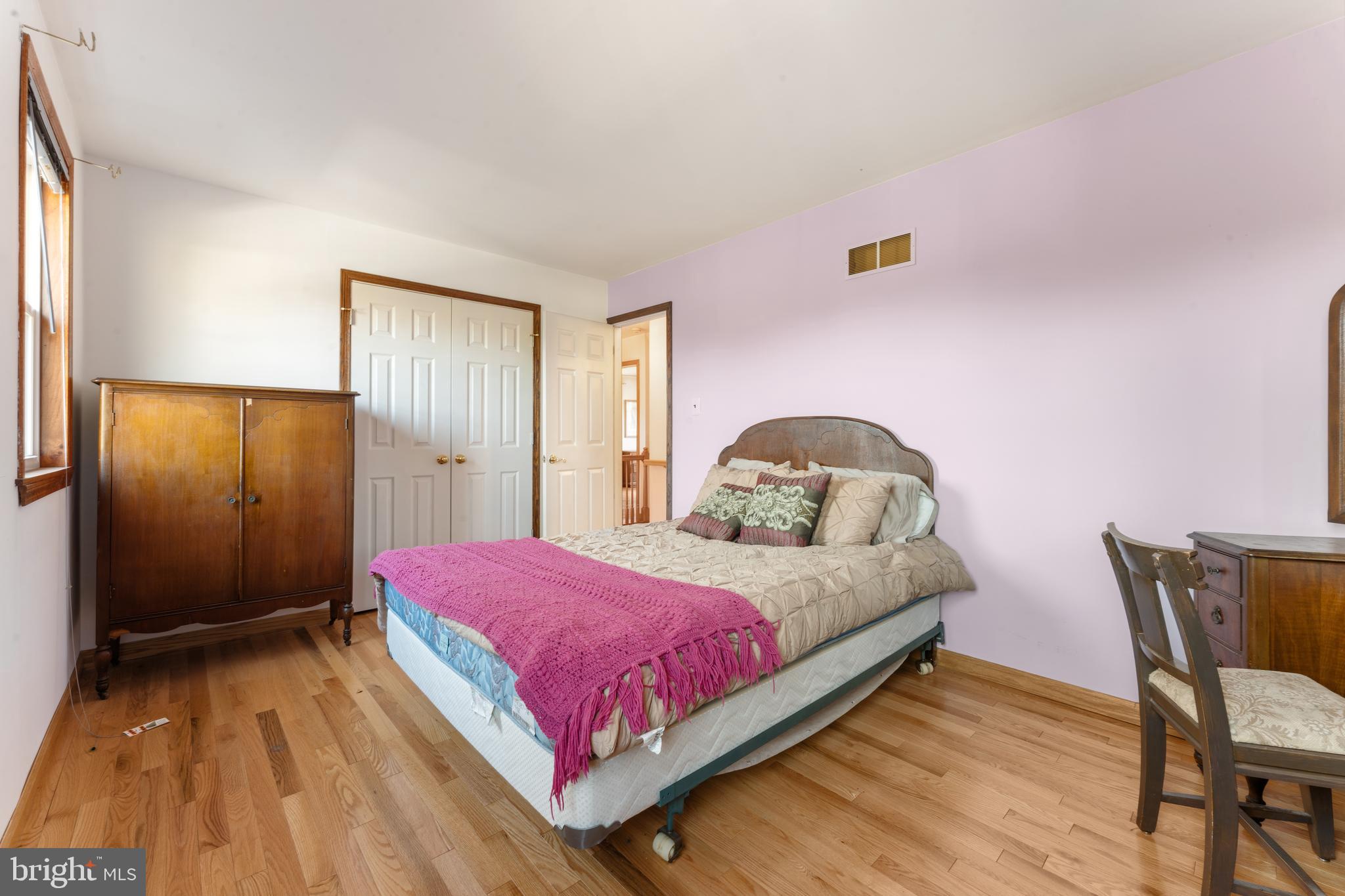 2015 Butternut Drive Huntingdon Valley, PA 19006 - Photo 31 of 40 a bedroom with a bed and wooden floor