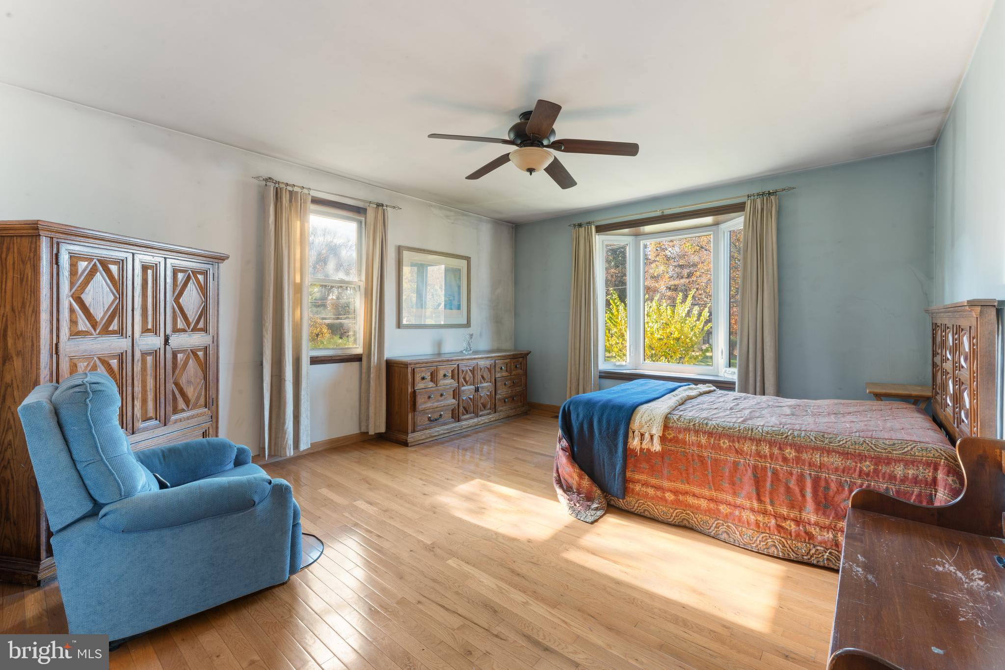 2015 Butternut Drive Huntingdon Valley, PA 19006 - Photo 39 of 40 a bedroom with a bed couch and window