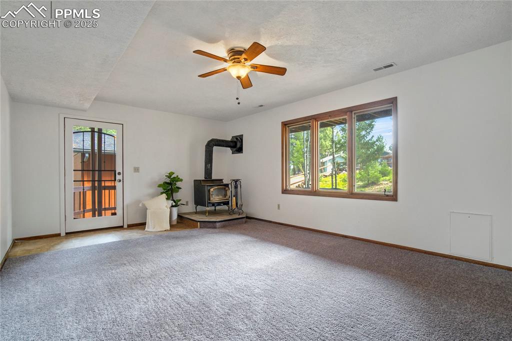 57 Aspen Circle Divide, CO 80814 - Photo 24 of 50 a view of a livingroom with a staircase