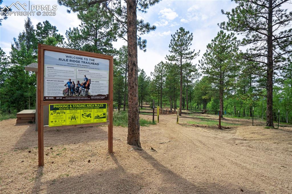 57 Aspen Circle Divide, CO 80814 - Photo 40 of 50 a view of a park with swings