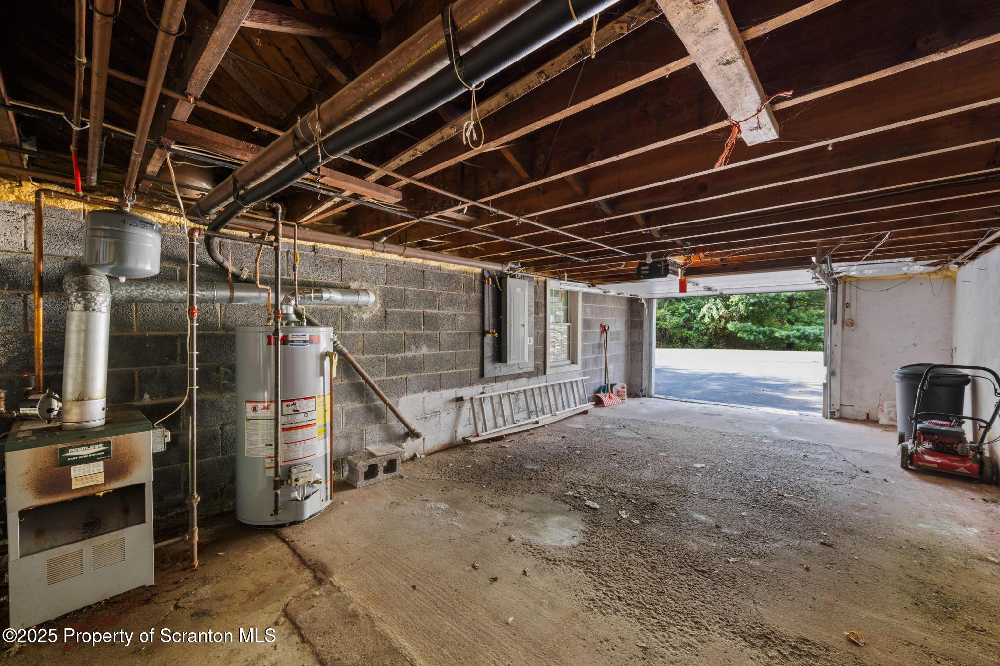 378 Gravel Pond Road Clarks Summit, PA 18411 - Photo 27 of 30 a view of a car parking garage