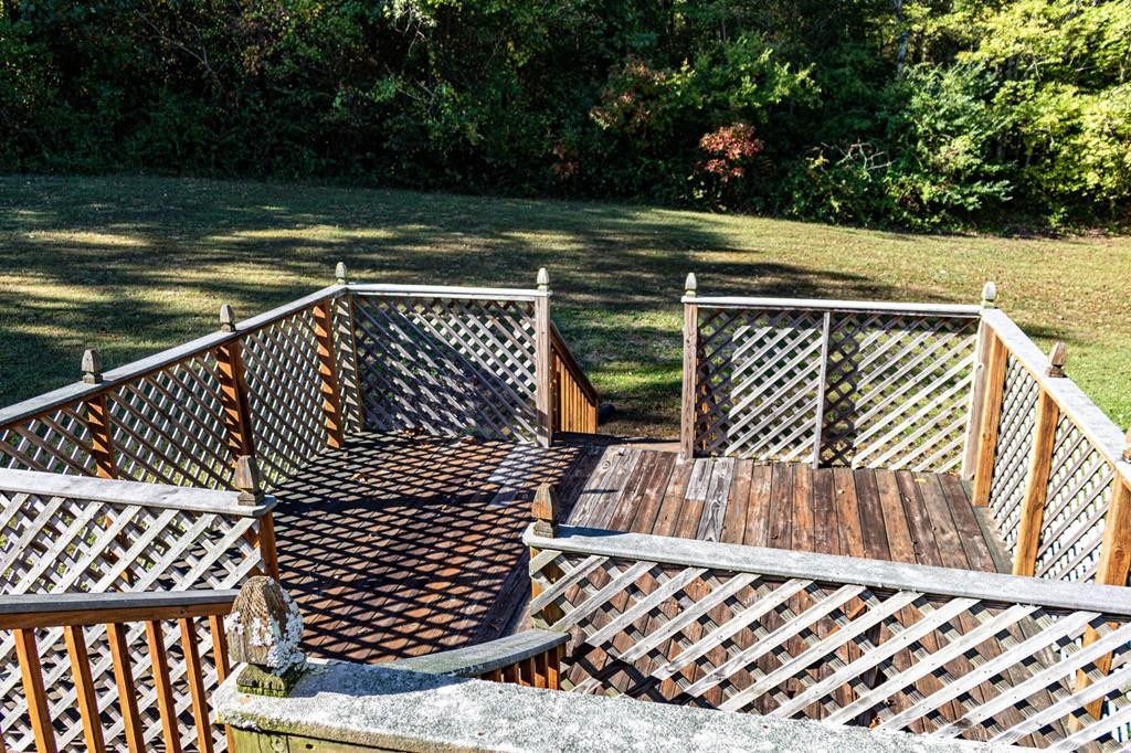 3520 Blue Springs Road Sweetwater, TN 37874 - Photo 46 of 49 a view of deck with wooden floor and outdoor seating
