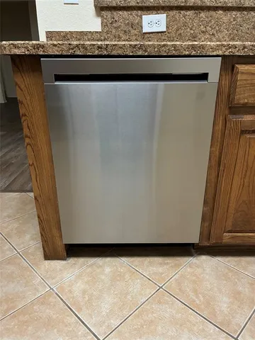 a view of small space with racks on the wall