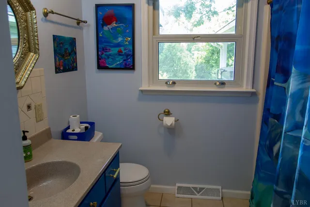 a bathroom with a sink a mirror and a toilet